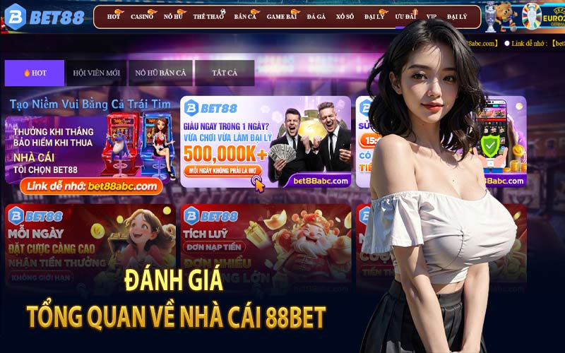 Đánh Giá Tổng Quan Về Nhà Cái 88Bet